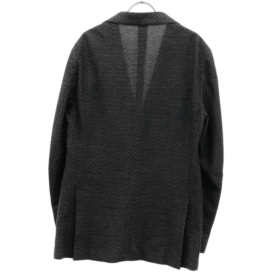 【最終値下げ】ラルディーニLARDINI ニット帽 ウール100% 黒 LARDINI ラルディーニ / ダブル ニット ジャケット ウール 返品