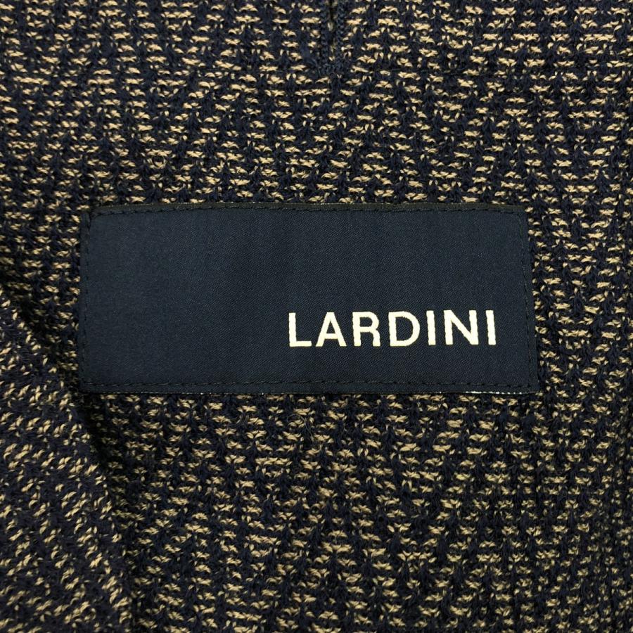 美品　希少　ラルディーニ　ニットテーラード　ヘリンボーン LARDINI ラルディーニ へリンボーンニットジャケット