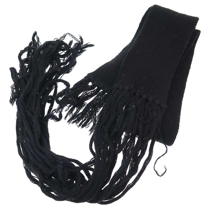 Dior HOMME ディオールオム 2004AW ウールフリンジロングマフラー