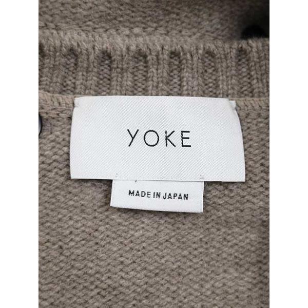 ニット/セーター yoke DETACHABLE FOLD UP SHARE KNIT ニット