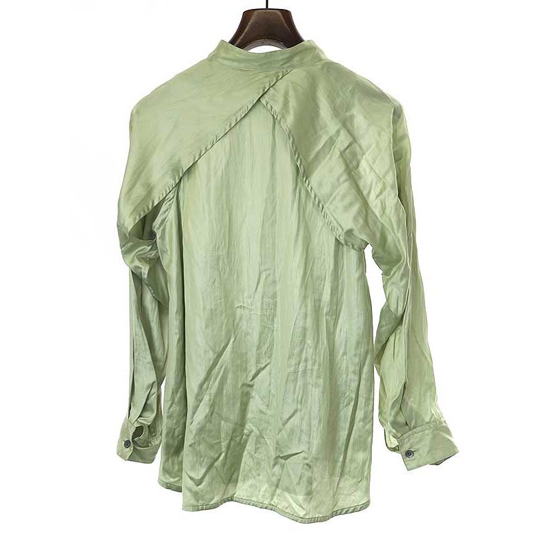 グランドセイコー セール ISSEY MIYAKE イッセイミヤケ 22AW LUSTER SHIRT スタンドカラー シャツ+ブラウス(長袖+七分)