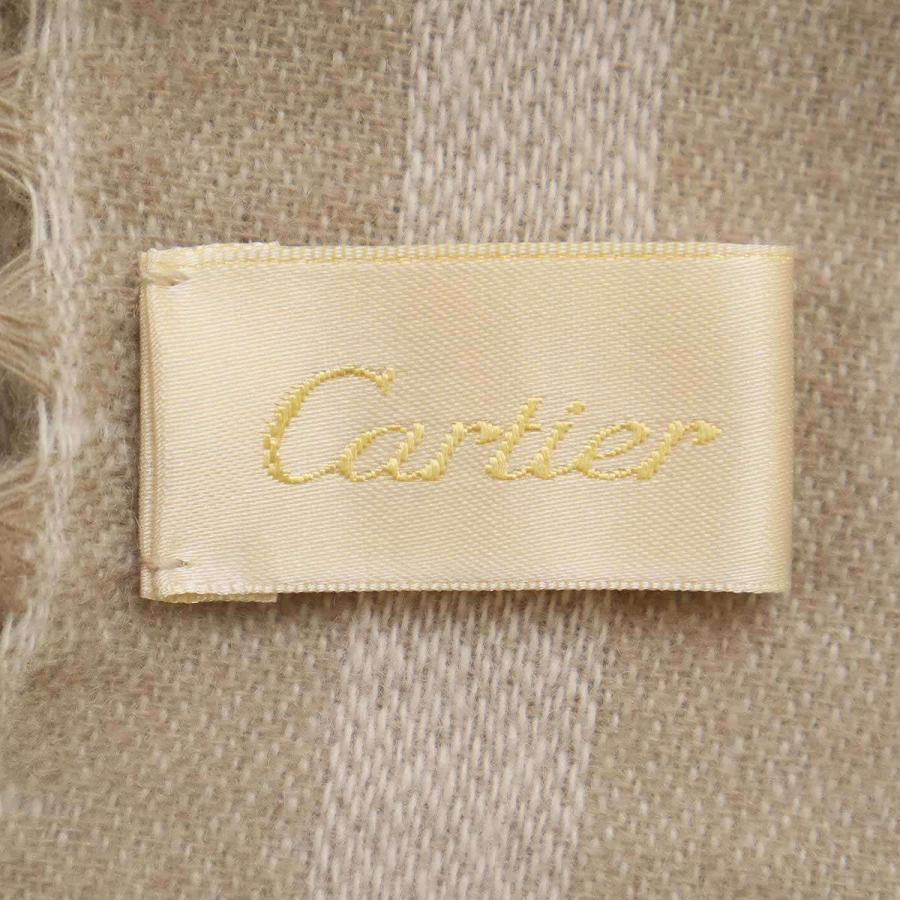 Cartier カルティエ カシミヤ パンサーマフラー  ベージュ - ITJPFQNQRV8P | Cartier | 01