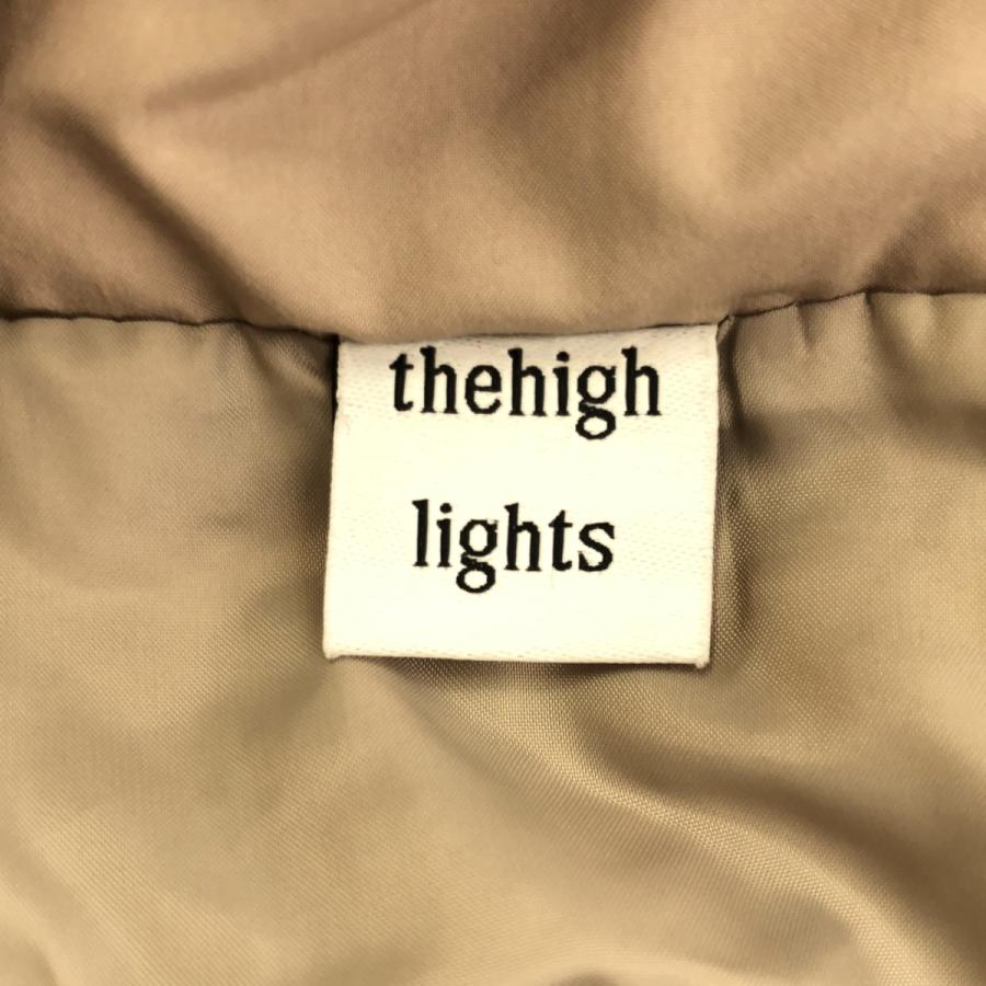 thehighlights ザハイライツ プルオーバー パテッドパーカー