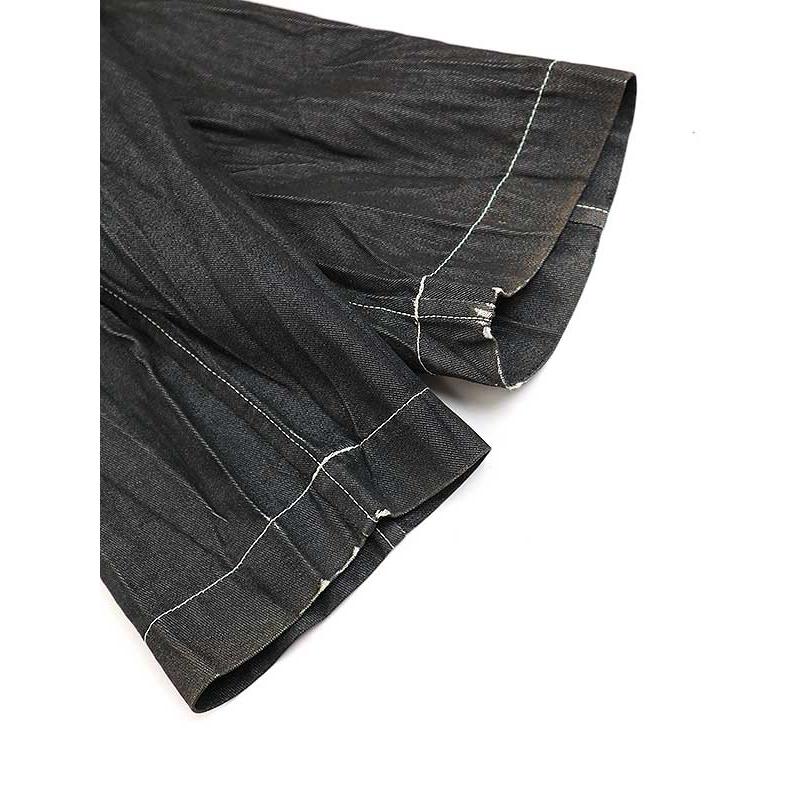 ISSEY MIYAKE MEN イッセイミヤケ メン 皺加工 4Bデニムジャケット  