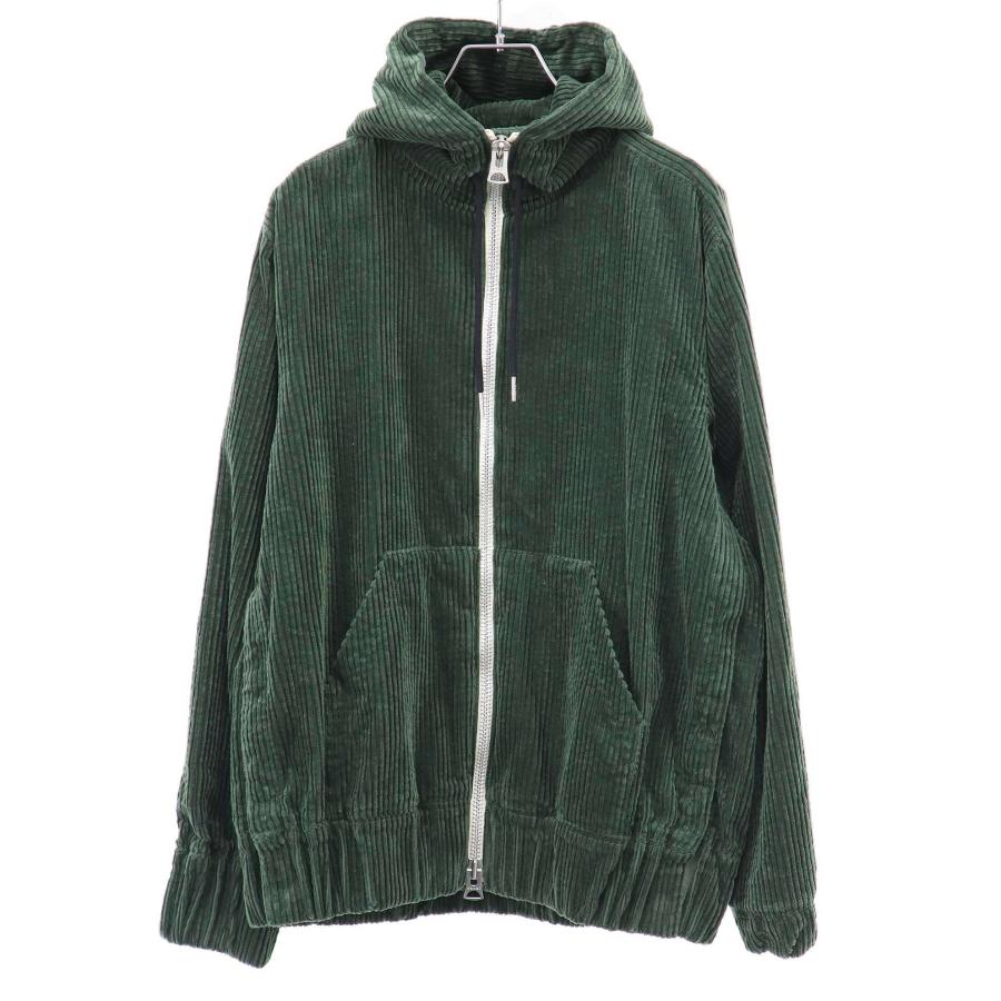 sacai（サカイ） 24AW Corduroy Hoodie コーデュロイジップアップ 