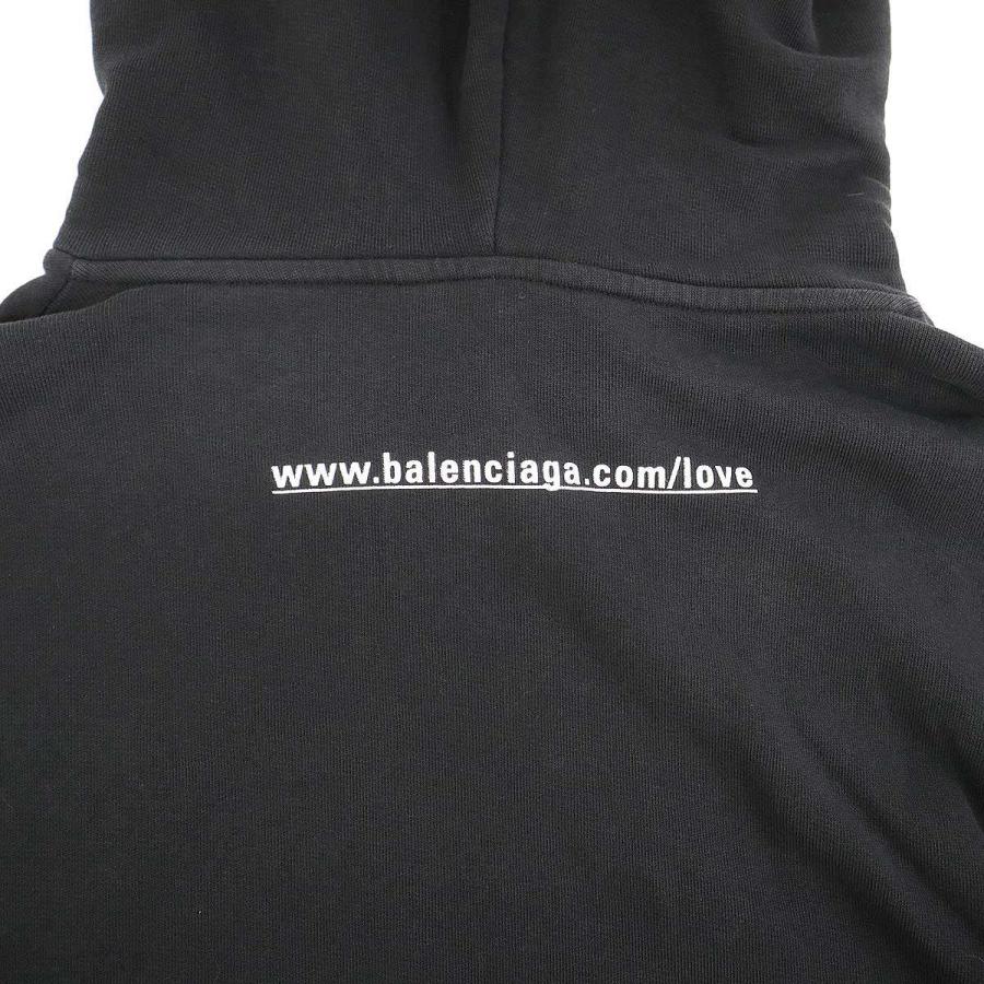 BALENCIAGA（バレンシアガ） I Love U Medium Fit Hoodie ダメージ加工 