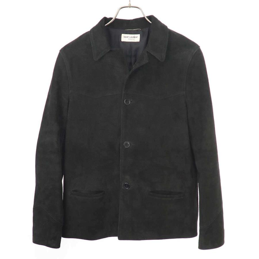 SAINT LAURENT PARIS サンローラン パリ ゴートスエード レザー