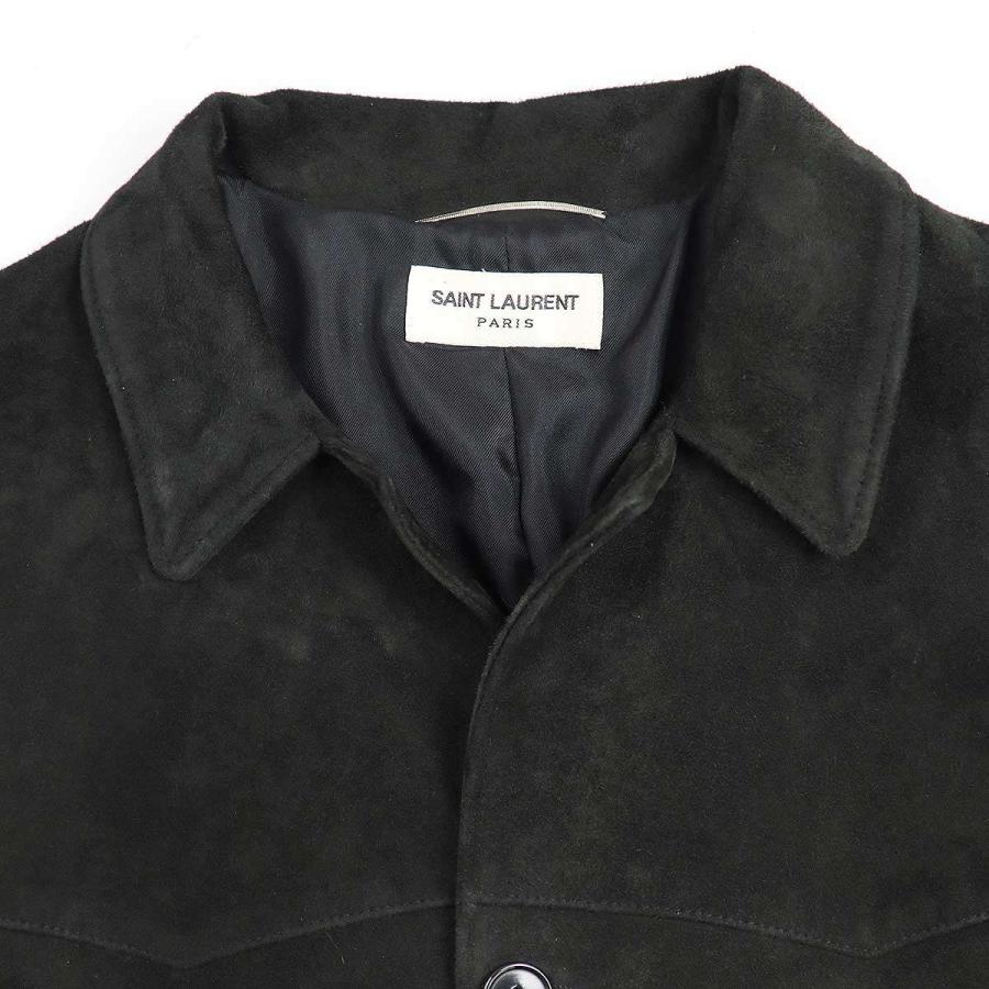 SAINT LAURENT PARIS サンローラン パリ ゴートスエード レザー