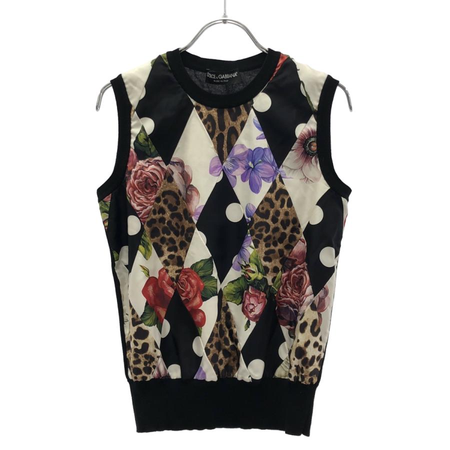 DOLCE&GABBANA（ドルチェ & ガッバーナ） アーガイルシルクカシミヤ