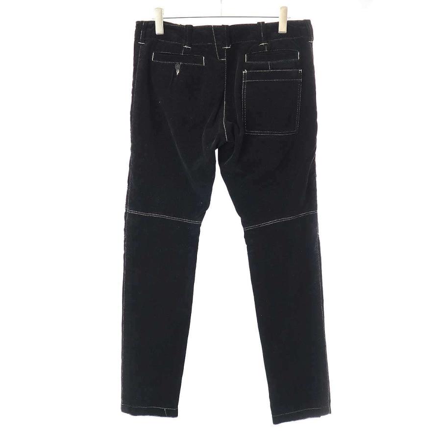 Y's for men ワイズ フォーメン 2006AW コーデュロイバイカーパンツ MB-P08-003 ブラック 2 Y's for men ワイズ フォーメン 2006AW コーデュロイバイカーパンツ MB