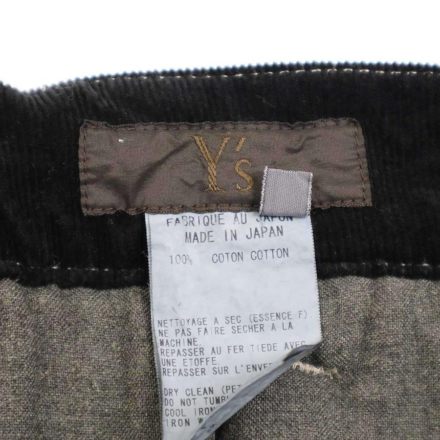 Y's for men ワイズ フォーメン 2006AW コーデュロイバイカーパンツ MB