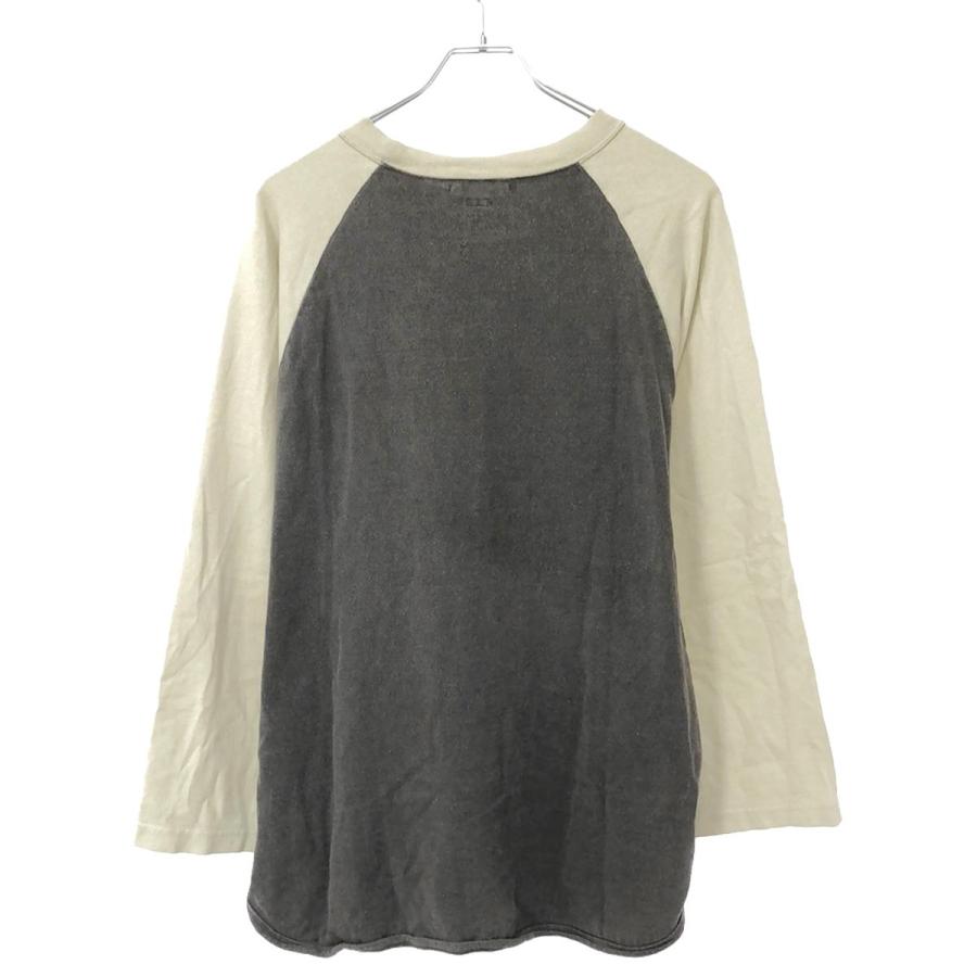 BLURHMS（ブラームス） 23SS C/Silk Nep Baseball Raglan Tee 2トーン 