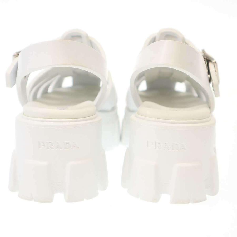 PRADA プラダ モノリスラバーサンダル ホワイト 35 ITK0BQJID9PC PRADA プラダ モノリスラバーサンダル ホワイト 35 ITK0BQJID9PC