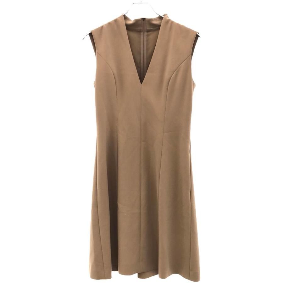 FOXY NEW YORK ノースリーブワンピース ベージュ FOXEY New York