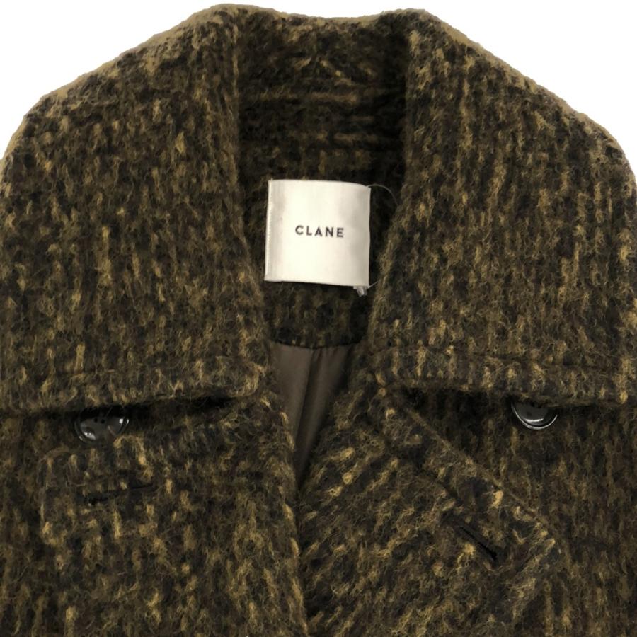 CLANE クラネ 21AW MIX SHAGGY LADY COATミックスシャギー