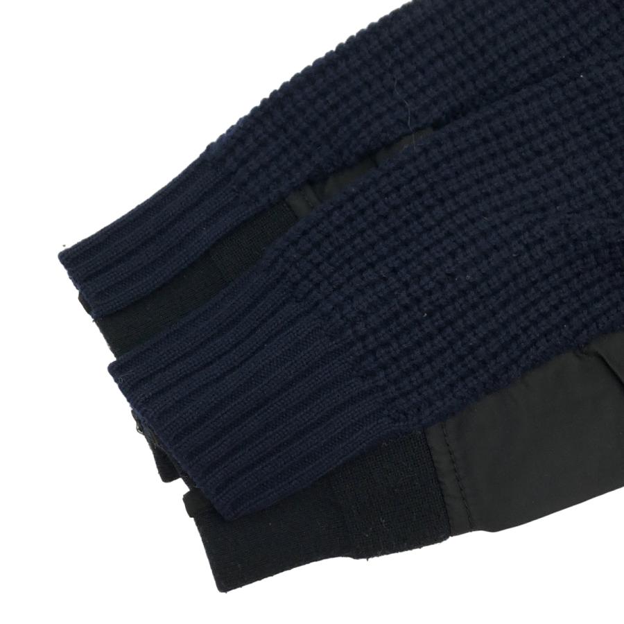 sacai（サカイ） MA-1 Wool Knit Pullover ドッキングニットセーター