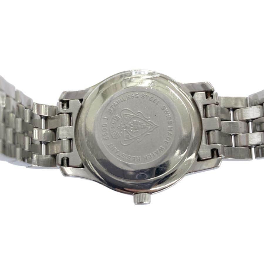 GUCCI グッチ 5500L クォーツ 腕時計 シルバー ITK4FEHAN8NG