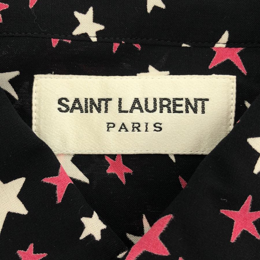 SAINT LAURENT PARIS サンローラン パリ レーヨンスターシャツ 376916 