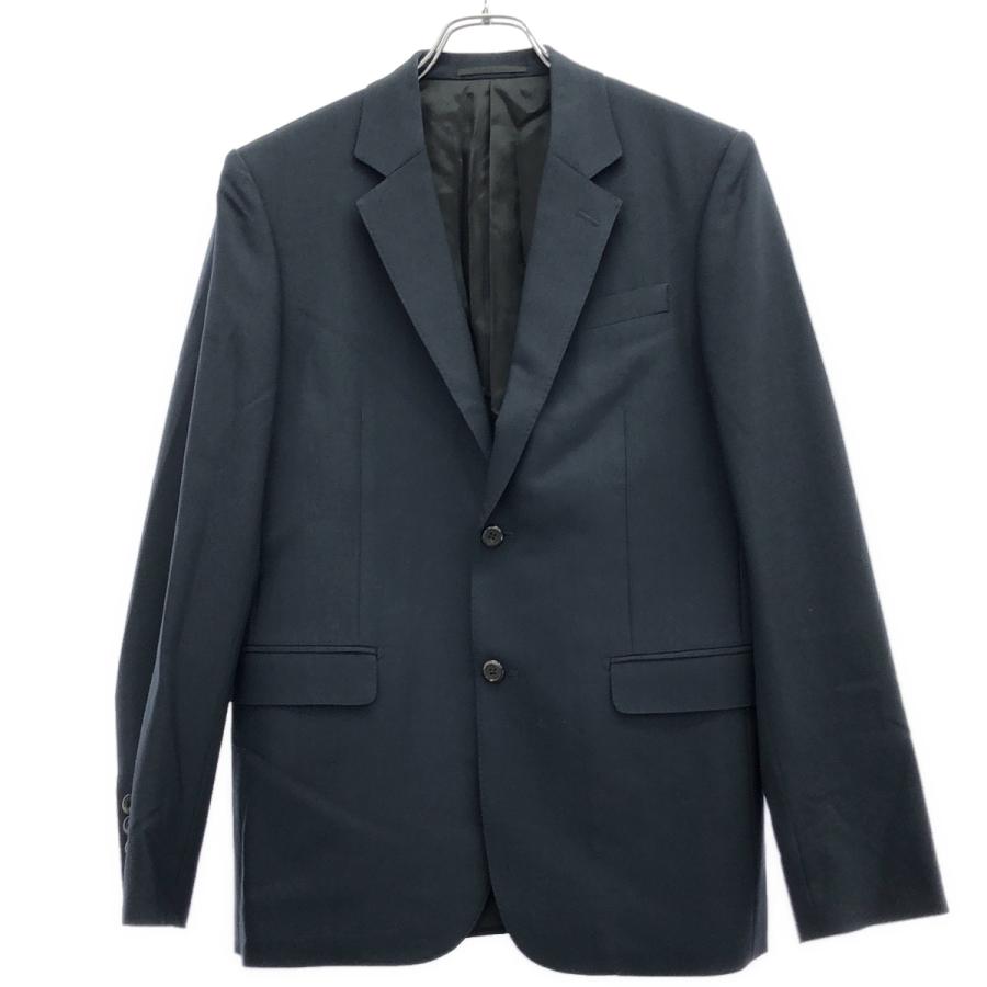 ブラック スーツジャケット LAD MUSICIAN 42 LAD MUSICIAN（ラッドミュージシャン） 18AW ウールギャバジン