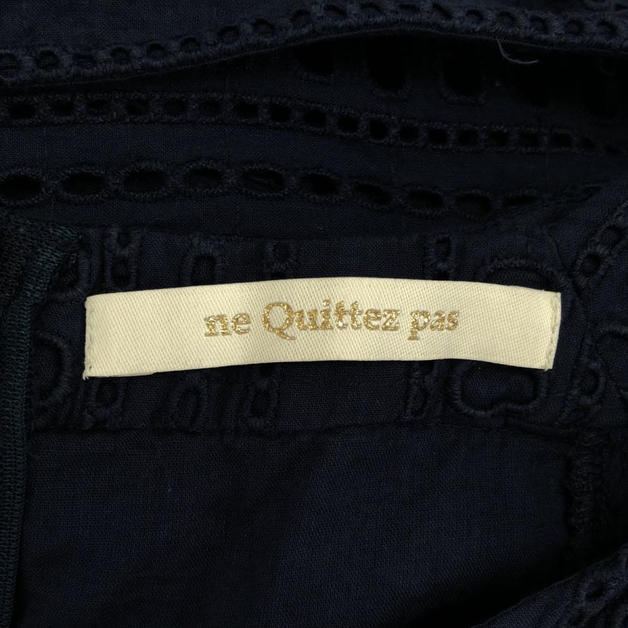 NE QUITTEZ PAS!（ヌキテパ） ne Quittez pas Stripe Cutwork Short