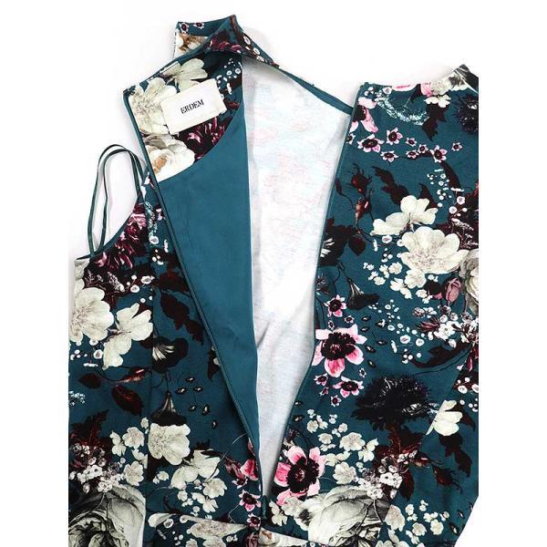Erdem（アーデム） 19SS フラワープリントストレッチノースリーブ 