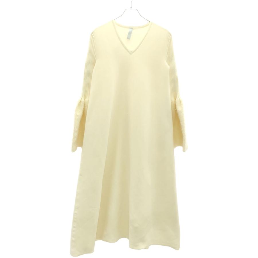 CFCL（シーエフシーエル） POTTERY LUXE LONG BELL SLEEVE FLARE DRESS
