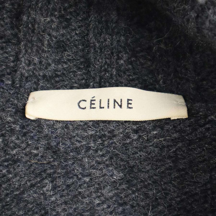 CELINE セリーヌ 17AW シェトランドウールタートルネックニットセーター 2 3ER5 801A グレー S ITKDKKCTYNZK | CELINE | 02
