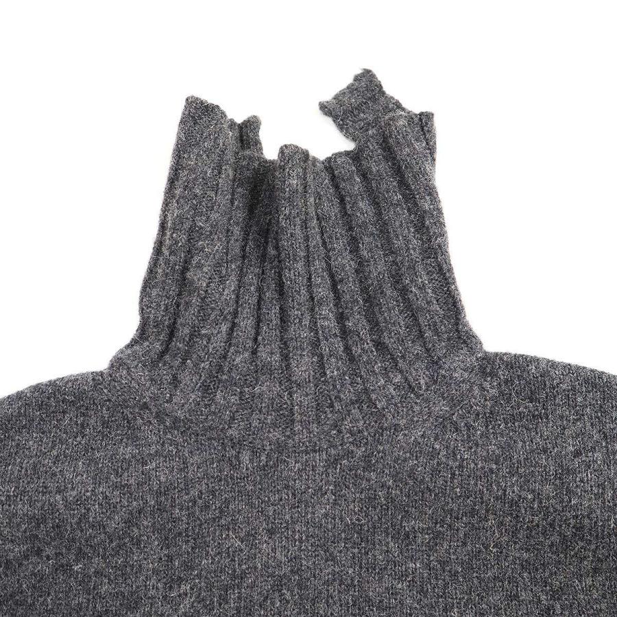 CELINE セリーヌ 17AW シェトランドウールタートルネックニットセーター 2 3ER5 801A グレー S ITKDKKCTYNZK | CELINE | 03