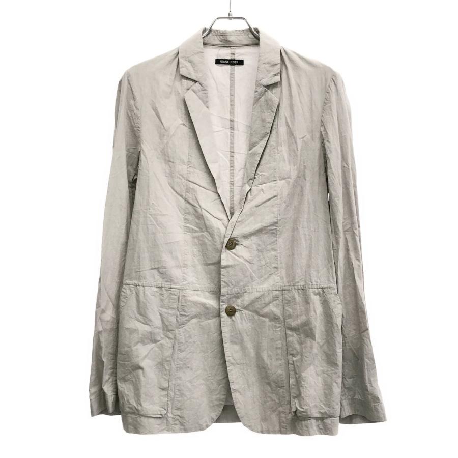 USED ドイツ製 FRANK LEDER コットン テーラードジャケット FRANK LEDER（フランクリーダー） TRIPLE WASHED THIN COTTON 2B