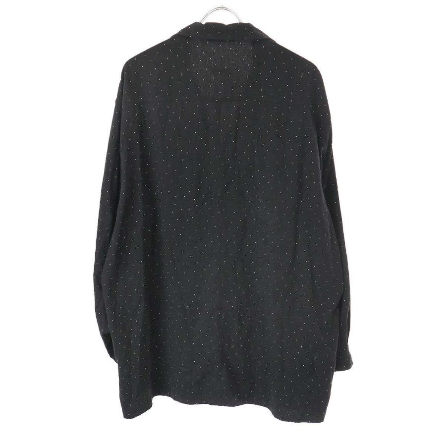 COMOLI コモリ 24SS SILK NOIL DOT SHIRT JACKET シルクノイル COMOLI コモリ 24SS SILK NOIL DOT SHIRT JACKET シルクノイル