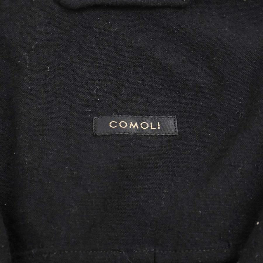 COMOLI コモリ 24SS SILK NOIL DOT SHIRT JACKET シルクノイル COMOLI コモリ 24SS SILK NOIL DOT SHIRT JACKET シルクノイル