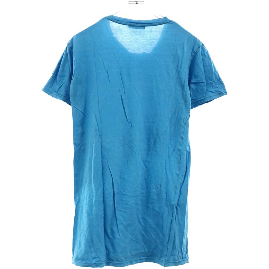 BALMAIN HOMME バルマン オム 10AW ダメージ加工プリントTシャツ