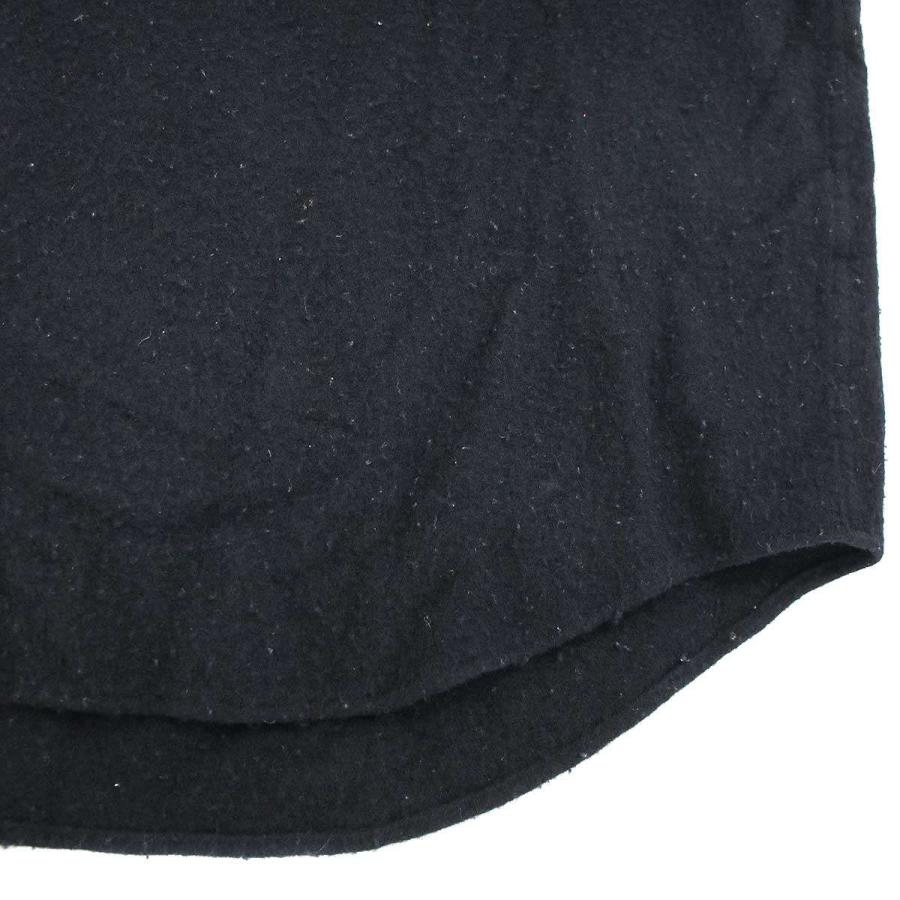 COMOLI（コモリ） 22AW 縮絨ウールハーフジップシャツ W03-02011
