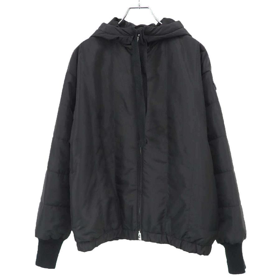 PRADA（プラダ） ロゴプレート フーデッドパテッドジャケット 290085 