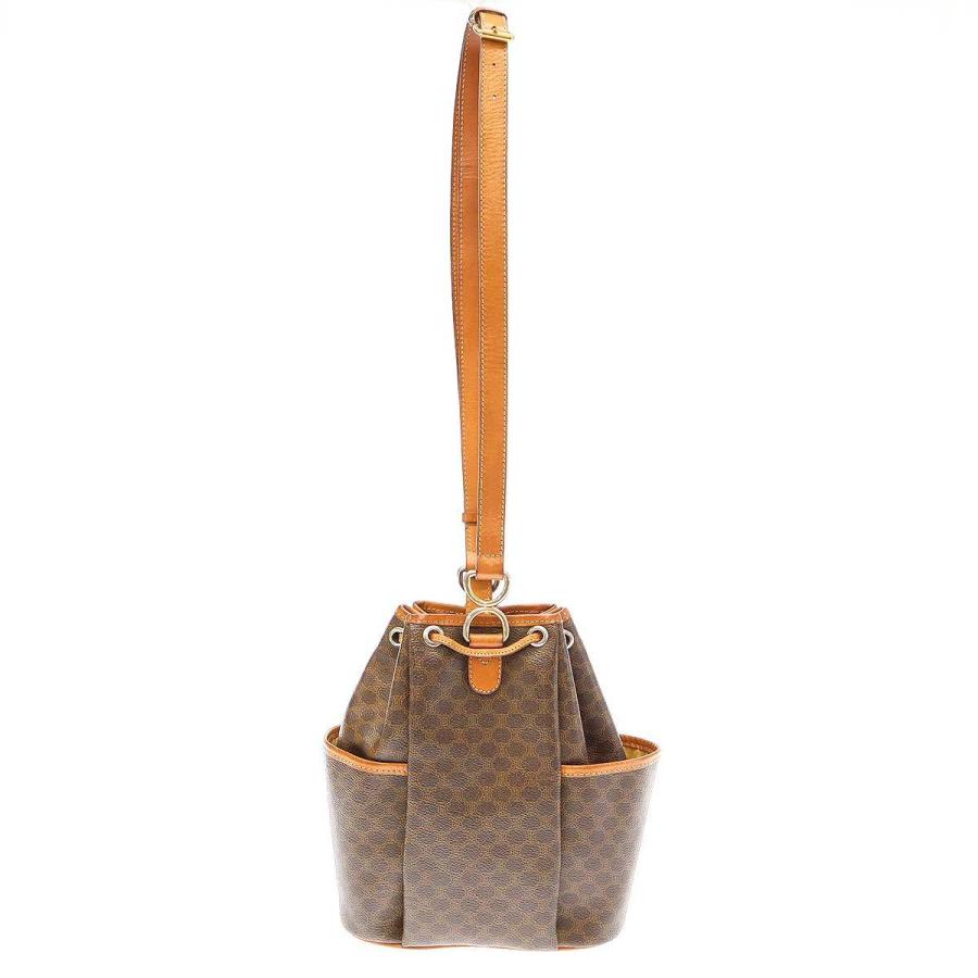 CELINE（セリーヌ） ヴィンテージ マカダムPVCショルダーバッグ