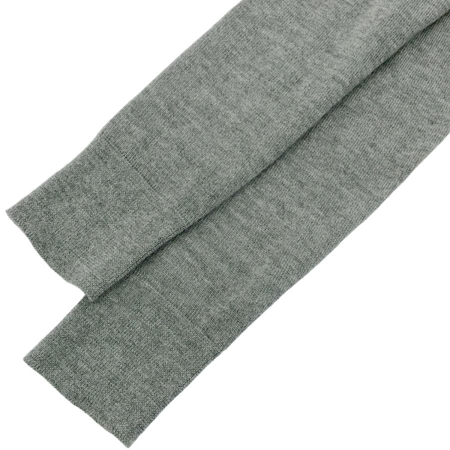 THE ROW グレー Vネック ニット カシミヤシルク XS THE ROW（ザ ロウ） ザ ロウ カシミヤシルクVネックニットセーター