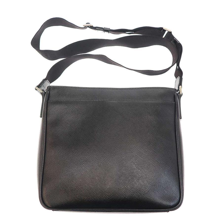 良品 プラダ 2VH086 レザー サフィアーノ ショルダーバッグ ユニセックス PRADA（プラダ） サフィアーノレザー ショルダーバッグ 2VH086