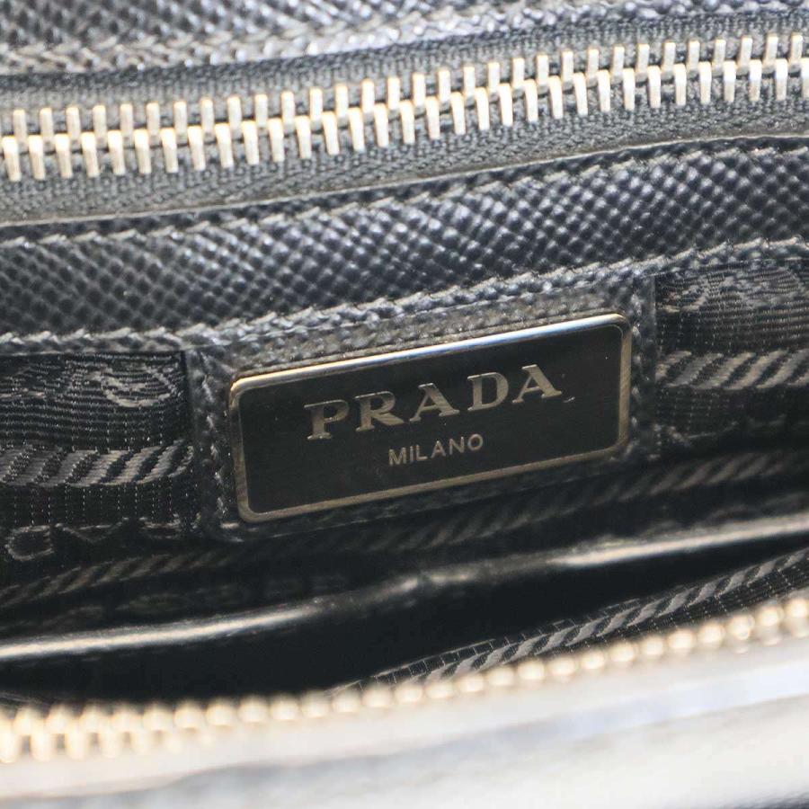 良品 プラダ 2VH086 レザー サフィアーノ ショルダーバッグ ユニセックス PRADA（プラダ） サフィアーノレザー ショルダーバッグ 2VH086