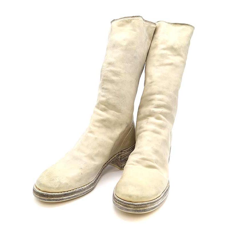GUIDI グイディ バックジップヒールロングブーツ 【公式通販】