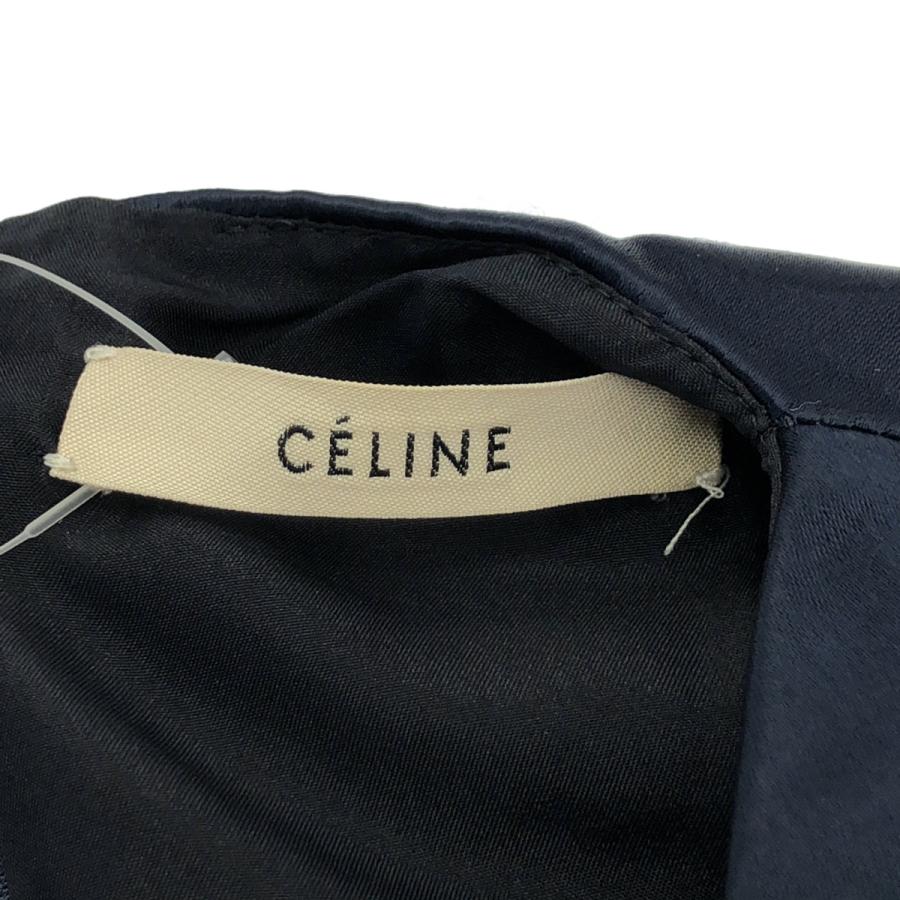 CELINE（セリーヌ） カットオフレーヨンサテンワンピース 2 6M23/4669