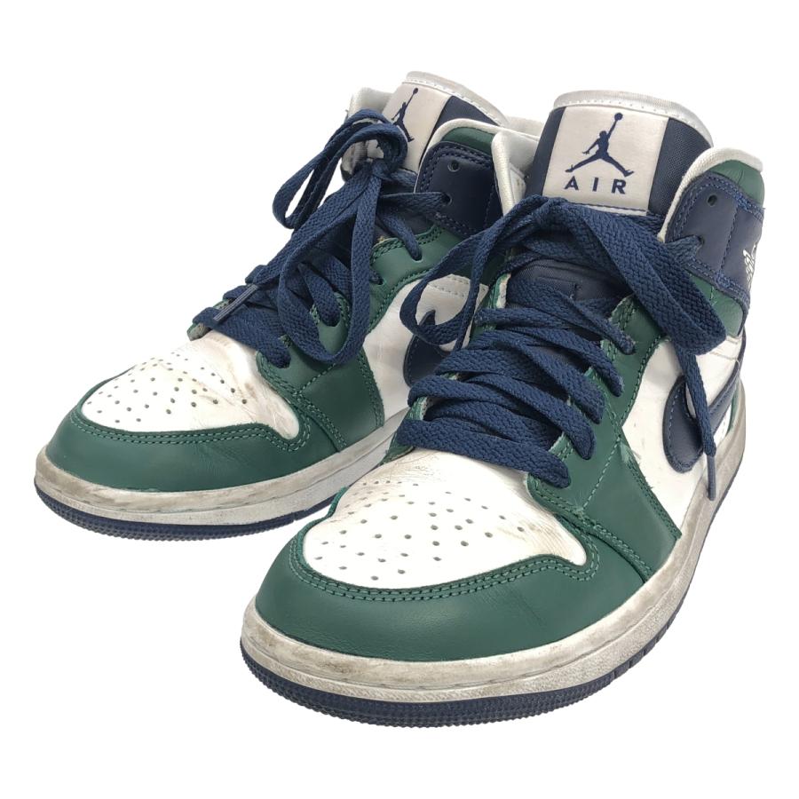 NIKE（ナイキ） WMNS AIR JORDAN 1 MID NAVY/GREEN DZ5326-300 