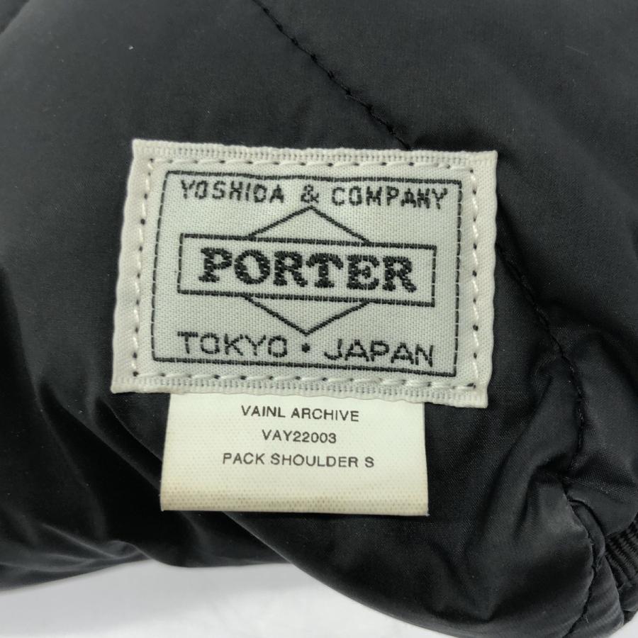 VAINL ARCHIVE（ヴァイナルアーカイブ） VAINL ARCHIVE×PORTER