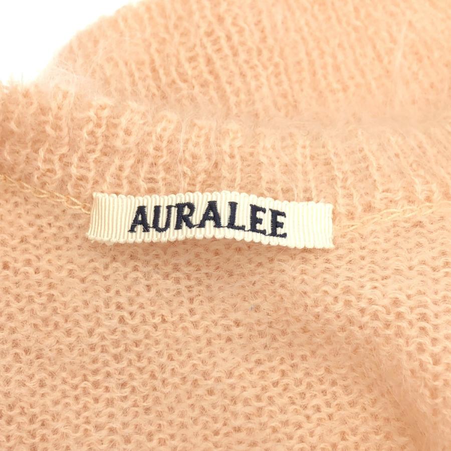 AURALEE 24AW オーラリー スーパーキッド モヘア ピンクベージュ4 AURALEE（オーラリー） 24AW BRUSHED SUPER KID MOHAIR MIX モヘア