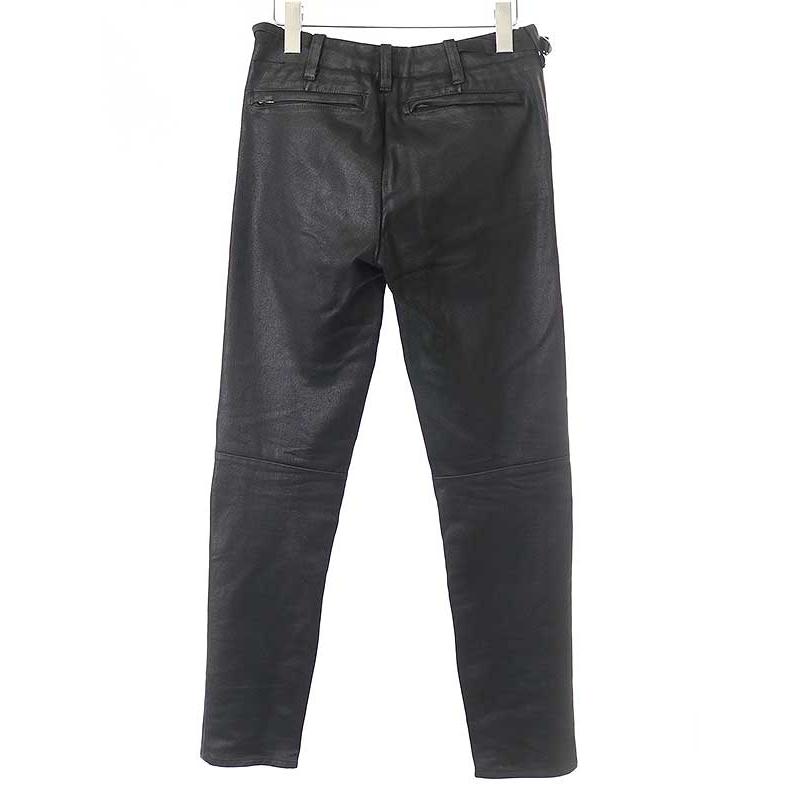 HELMUT LANG ヘルムート ラング 初期 COATED BLACK BIKER DENIM コーティングバイカーデニムパンツ ブラック サイズ：44 ITL3VYTOFUKQ｜modescape｜02