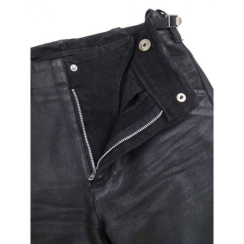 HELMUT LANG ヘルムート ラング 初期 COATED BLACK BIKER DENIM HELMUT LANG ヘルムート ラング 初期 COATED BLACK BIKER DENIM