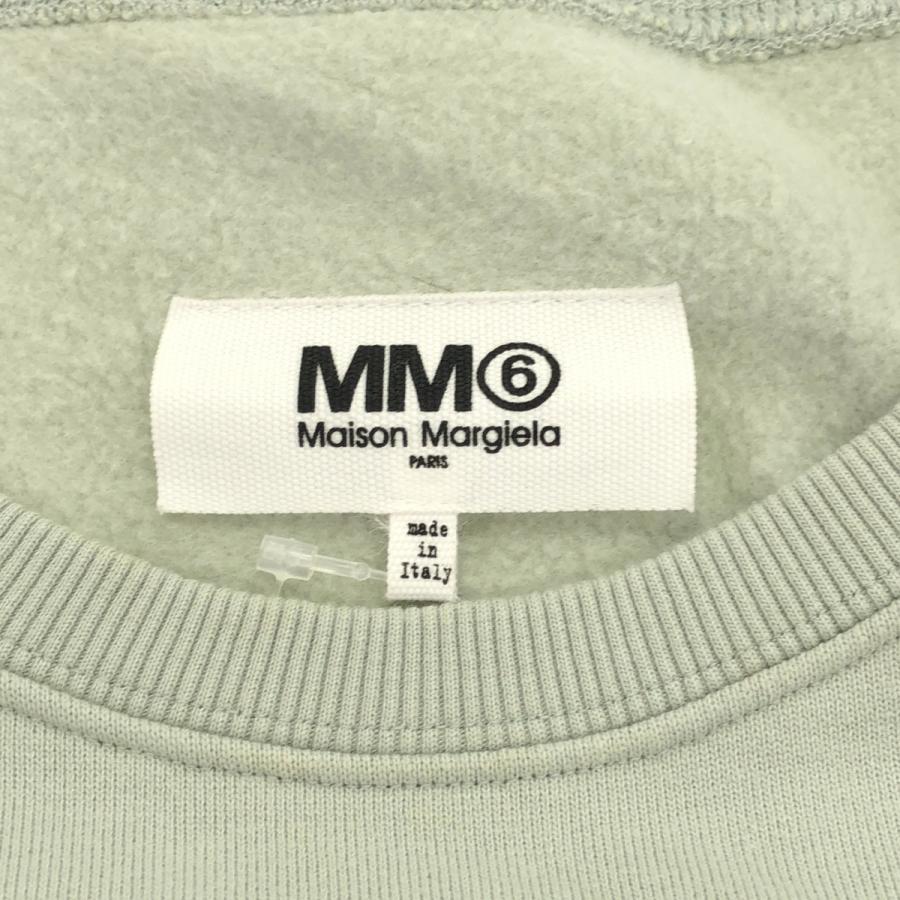 MM6 エムエムシックス 19AW クリッターロゴスウェットトレーナー S32GC0519 ミントグリーン系 S MM6 エムエムシックス 19AW クリッターロゴスウェットトレーナー