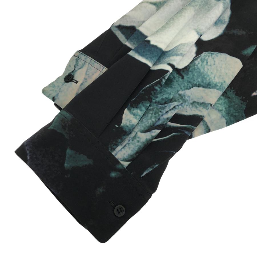LAD MUSICIAN ラッドミュージシャン 21SS BIG ROSE SHIRT ビッグローズシャツ 2321-113 ブラック ブルー 42 LAD MUSICIAN（ラッドミュージシャン） 21SS BIG ROSE SHIRT ビッグ