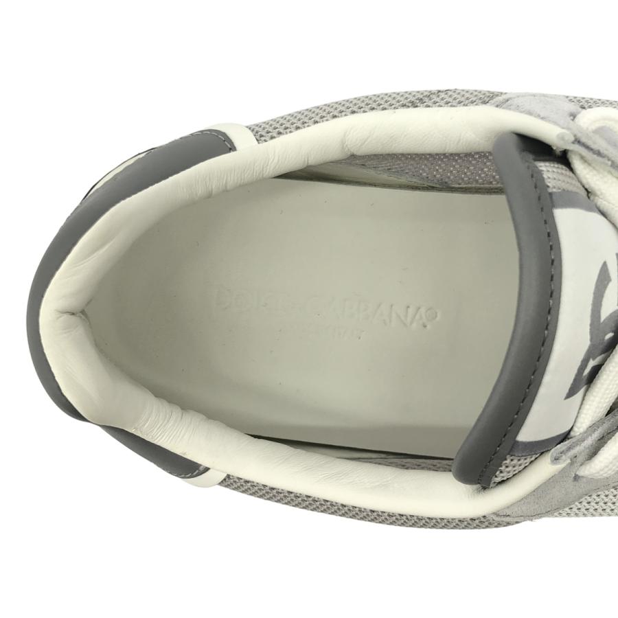 DOLCE&GABBANA ドルチェ＆ガッバーナ 25SS DG スエードメッシュスニーカー CS2288 A3D42 グレー 6 DOLCE&GABBANA（ドルチェ & ガッバーナ） 25SS DG スエードメッシュ