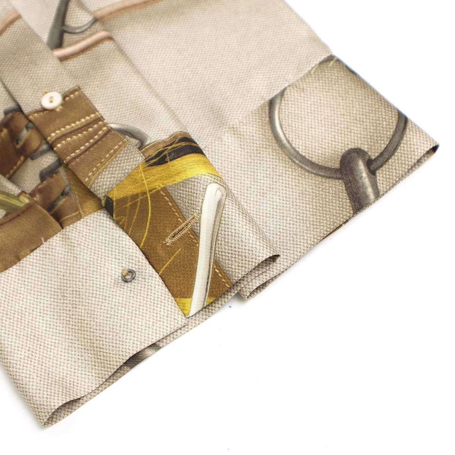 ヘルメス（サントリー） HERMES エルメス エルネ シルクシャツ