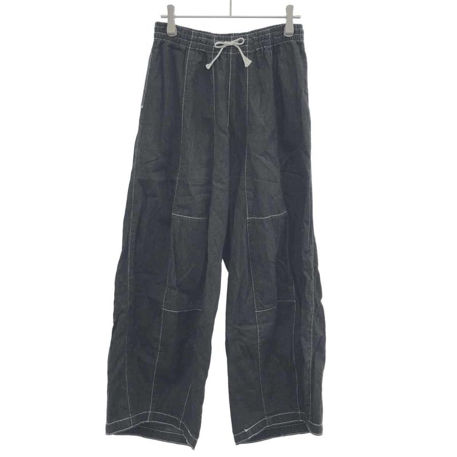 Needles ニードルズ H.D. PANT 6OZ DENIM ヒザデルパンツ HM219 ブラック 1 Needles（ニードルス） ニードルズ H.D. PANT 6OZ DENIM